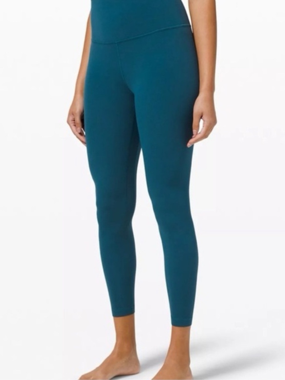 90 Degree By Reflex Girls' Teal Stretch Leggings